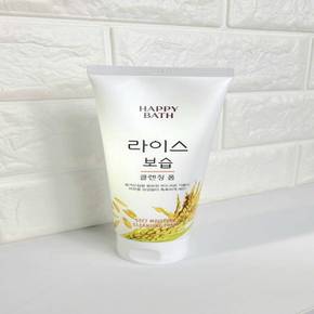 해피바스 라이스 보습 클렌징 폼 200g X ( 2매입 )