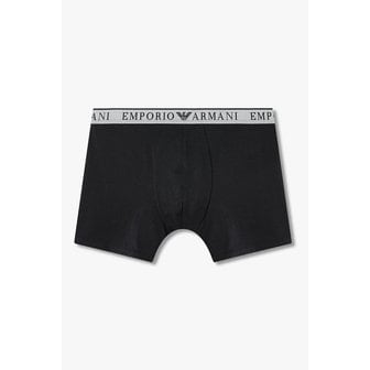 EMPORIO ARMANI 남성 로고 밴딩 코튼 드로즈 0815312077000