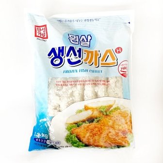 한성기업 [푸른들마켓][한성] 흰생선까스1.2kg