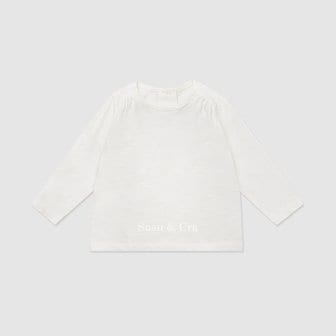 슈슈앤크라 mini 아밀 티셔츠 ㅡ 바닐라화이트