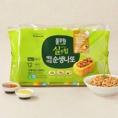[쓱7클럽] 순생나또 12입 594g