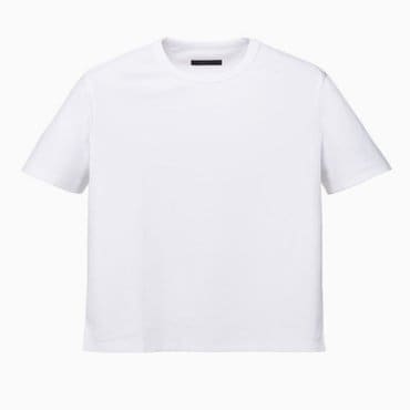 질스튜어트뉴욕 [25SS][GENTLE JERSEY] 화이트 반팔 레귤러핏 티셔츠 (JNTS5B202WT)