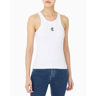 Calvin Klein Jeans 여성 코튼 컨투어 립 CK 탱크(47B829G)