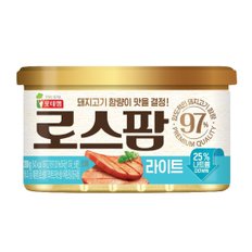 (롯데햄) 로스팜97 라이트 200g(24캔) 압도적인 돼지고기함량