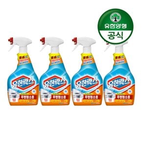 유한락스 주방청소용 세정제 650mL+650mL 2개