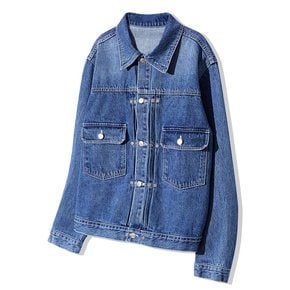 RIVETED 2ND TYPE DENIM JACKET BLUE