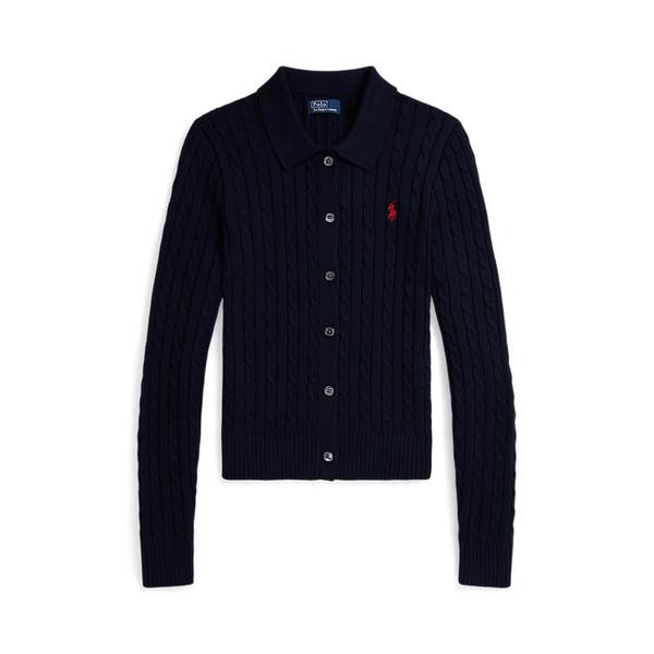 여성 케이블 니트 코튼 카디건(WMPOSWENDW20482400)