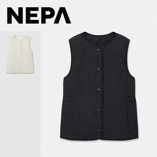 [부산점] 여성 써모퍼프 리버서블 패딩 베스트 7L61469