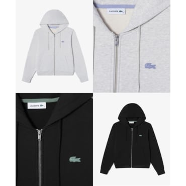 라코스테 (여성) 25SS 후드집업 스웻셔츠 SF712E-55G 2컬러 (택1)