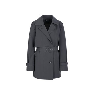 LAFEL 라펠소로브  하프 트렌치 코트 LMFL3310