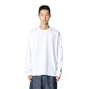 Pocket Point Long Sleeve Top (WHITE)