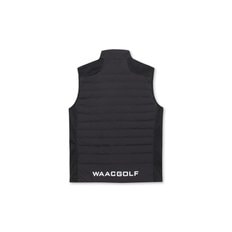 WAAC(왁골프)Men Padded Hybrid Full Zip Vest_WMVAW24700BKX