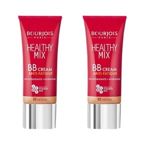 Bourjois 부루조아 부르조아 헬씨 믹스 비비 크림 안티 패티그 02 MEDIUM 2팩