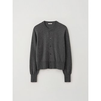 떼르드 캐시미어 100% 캐시미어 에센셜 가디건 그레이