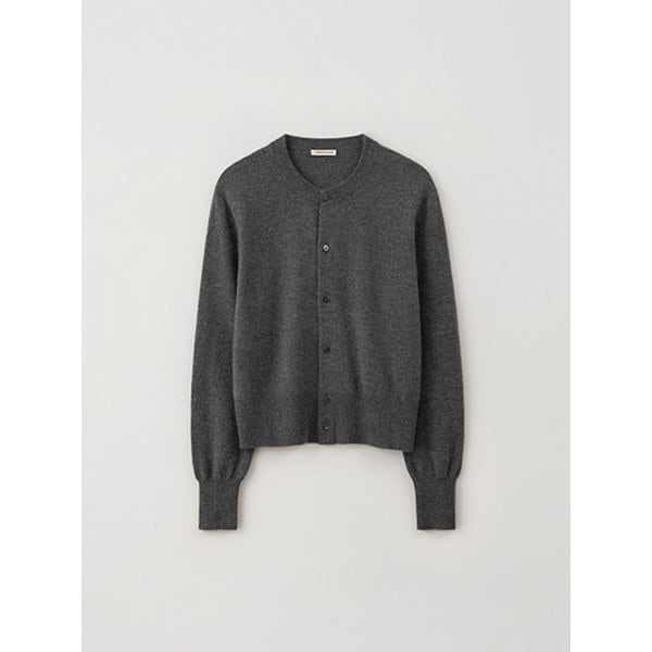 100% 캐시미어 에센셜 가디건 그레이