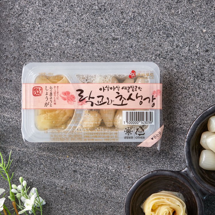 키친델리] 초생강+락교60G(팩), 믿고 사는 즐거움 Ssg.Com