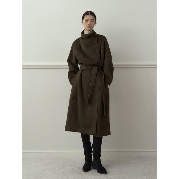 premium suri alfaca long coat