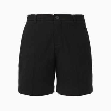 질스튜어트뉴욕 [24SS][Urban Pleats] 블랙 플리츠 밴딩 반바지 (JNPA4B309BK)
