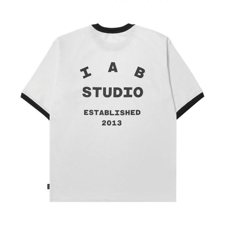 ★送料・関税込★IAB Studio★IAB Studio T-Shirt White Navy★ s-l1200.png