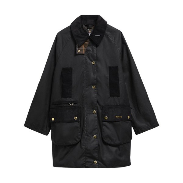 확대된 대표 [해외배송] 바버 ICONS 모던 BEAUFORT WAXED 자켓 LWX1583BK71 B0192308404