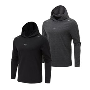 공용 러닝 후드 기능성 기모 티셔츠32YA360109 32YA3601111 2C RUNNING HOOD PULLOVER