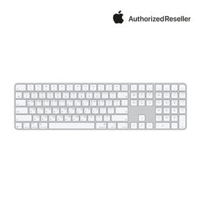 정품 매직 키보드 (Touch ID / 숫자 키패드 탑재 / 화이트 키) MXK73KH/A