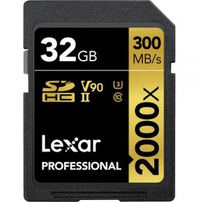 영국 렉사 sd카드 Lexar Professional 32 GB Class 10 UHSII SDHC Flash Memory Card 1724544