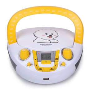 BT-CD10 CD포터블 플레이어 블루투스 USB메모리 AUX외부스피커 이어폰 헤드폰 청취 댕댕이