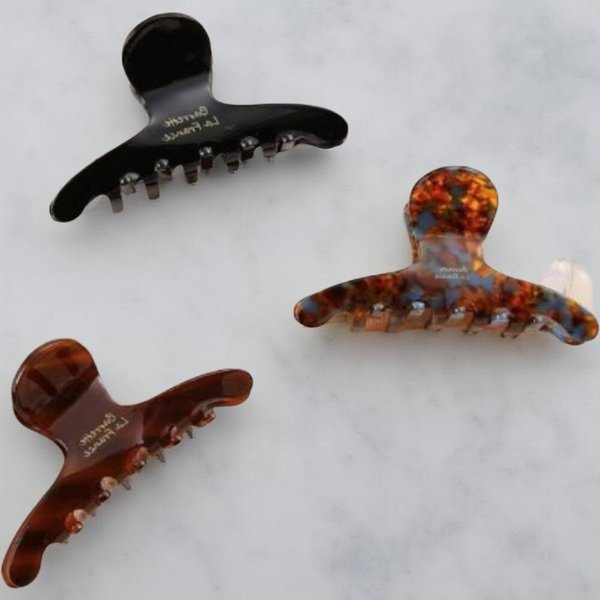 [옷자락] 여성 심플 볼륨업 고정력 올림머리 집게핀