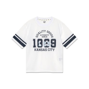 Lee Kids 블록코어 반팔티셔츠 LK2502ST08WH
