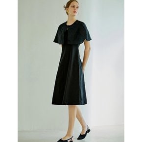 Katri cape dress(3colors)