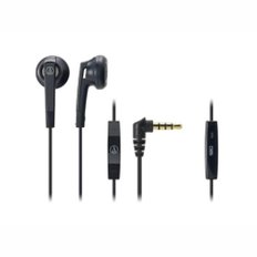 audio-technica 이어폰 이너 이어형 iPodiPhoneiPad 전용 블랙 ATH-C505i BK