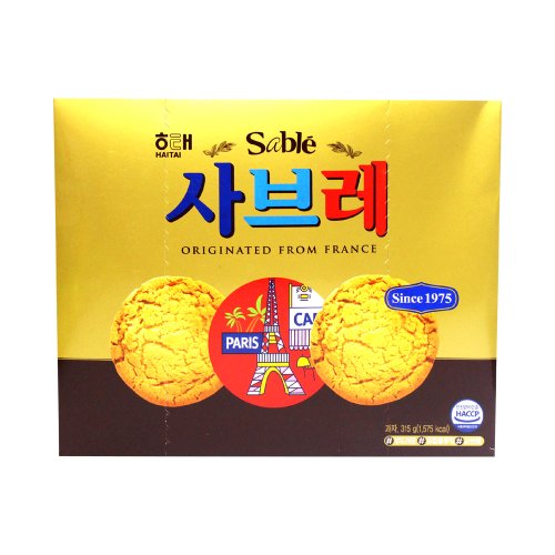 해태 사브레 252g /간식 커피디저트