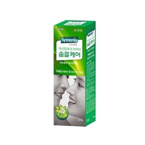 숨결케어 치약 120g x 1개