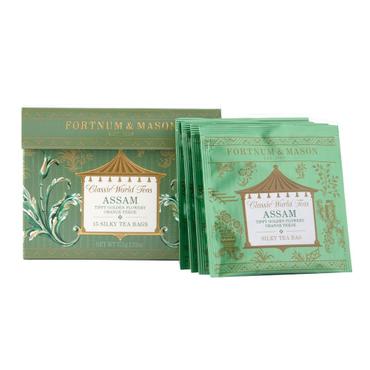  [해외직구] 포트넘앤메이슨 아삼 TGFOP 15실크티백 Fortnumandmason Assam TGFOP 15 Whole Leaf Silky Tea Bags 37.5g