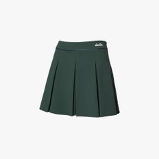 [디아도라 공식] 에센셜 테니스 스커트 DARK GREEN