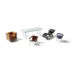 [Cassina 공식수입원] Le Miniature, 2 Fauteuil Grand Confort, Petit Modele (ACC)