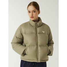 W ESSENTIAL DUCK DOWN SHORT PUFFA PADDING [KHAKI]