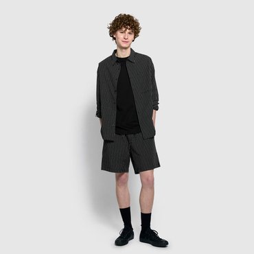 JAJU 25 S/S  남 탄탄 사각사각 풀밴딩 하프 팬츠  J125201134