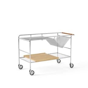 [이노메싸/&TRADITION] Alima Trolley NDS1, 크롬/오크 (23500001)