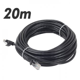 엠지솔루션 MG/ DA-UTP14P 20m-BK  UTP케이블 단심 cat5E 인터넷 랜선