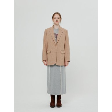 [BENSIMON] [21FW] WOOL TAILORED JACKET - BEIGE