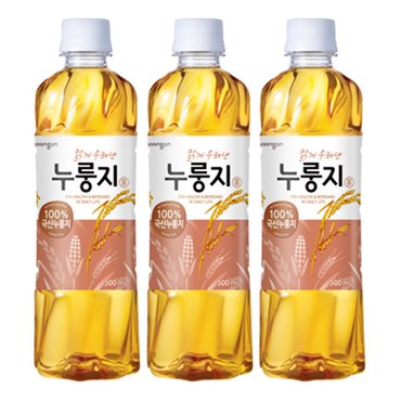  웅진 맑게 우려낸 누룽지차 500ml x 20페트 차음료