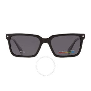 4825565 Polaroid Polarized Grey Rectangular Mens Sunglasses