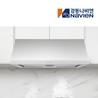  경동나비엔 주방 가스렌지 박스형 허리캐인 레인지 침니 후드 블랙 RGB150-09PAA