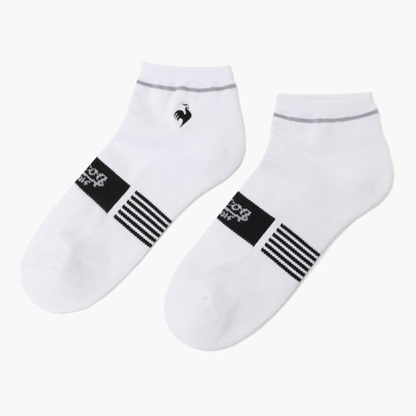 [여주점] 남성 로고 포인트 단목 양말 GR121MSO12 WHTE