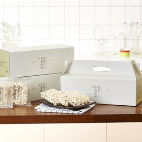 강릉한과 찹쌀/통밥유과 낱개포장(손잡이) 600g (수제 전통과자 답례품 단체선물 돌 결혼식 아이 어르신간식)
