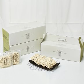 강릉한과 찹쌀/통밥유과 낱개포장(손잡이) 600g (수제 전통과자 답례품 단체선물 돌 결혼식 아이 어르신간식)