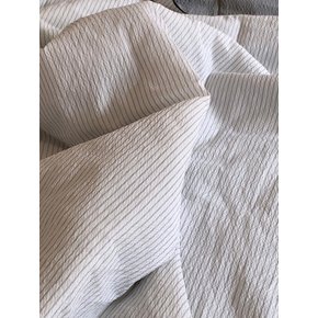 포밍 스트라이프 양면 냉감 시어서커 이불 S/SS/Q/K 3colors