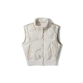 WOMEN BLOSSOM CAMEL LEATHER VEST_NLVAS23101BEL